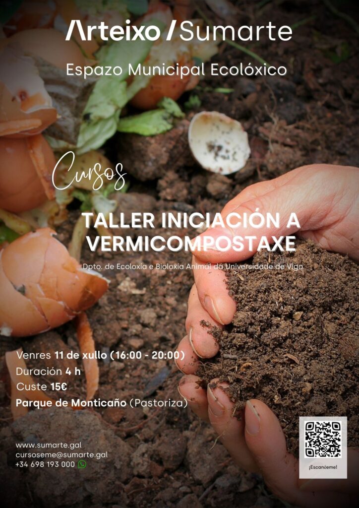 Taller iniciación VERMICOMPOSTAXE
