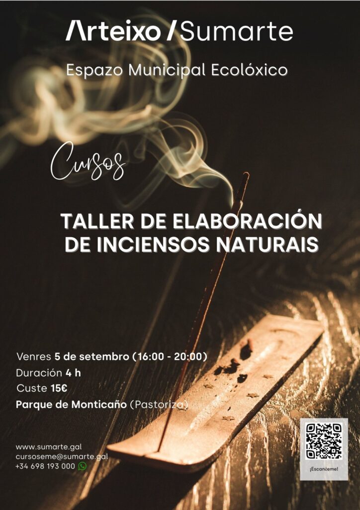 Curso Incienso naturais