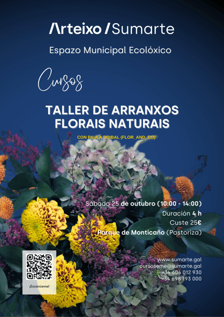 Curso Arreglo Floral Natural